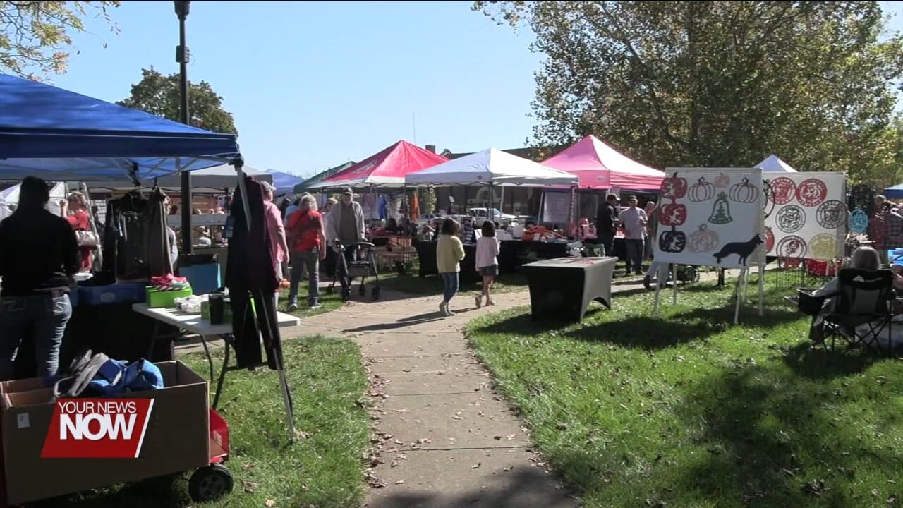 Crowd gathers at Memorial Park in St. Marys for 55th annual Walk with Nature Fall Festival